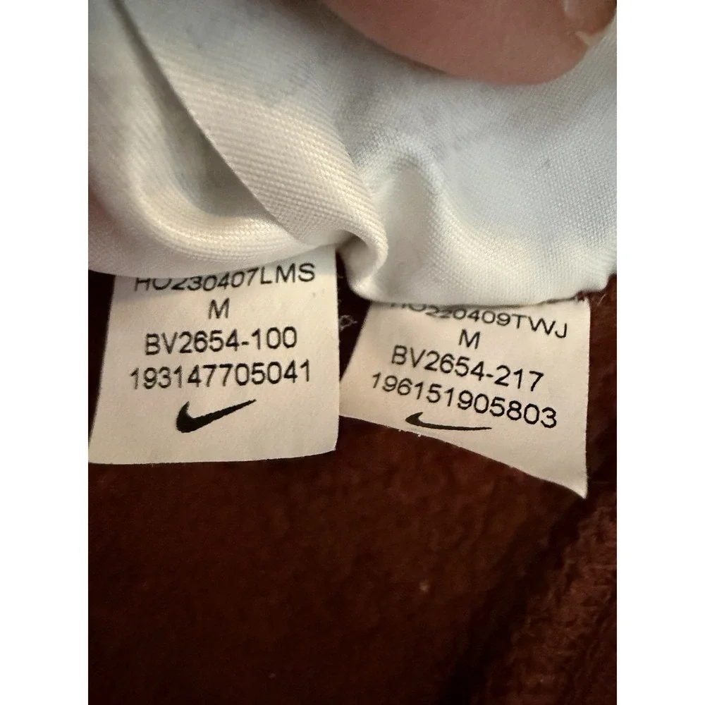 Lot of 2 Nike Hoodies Green & White Men size M